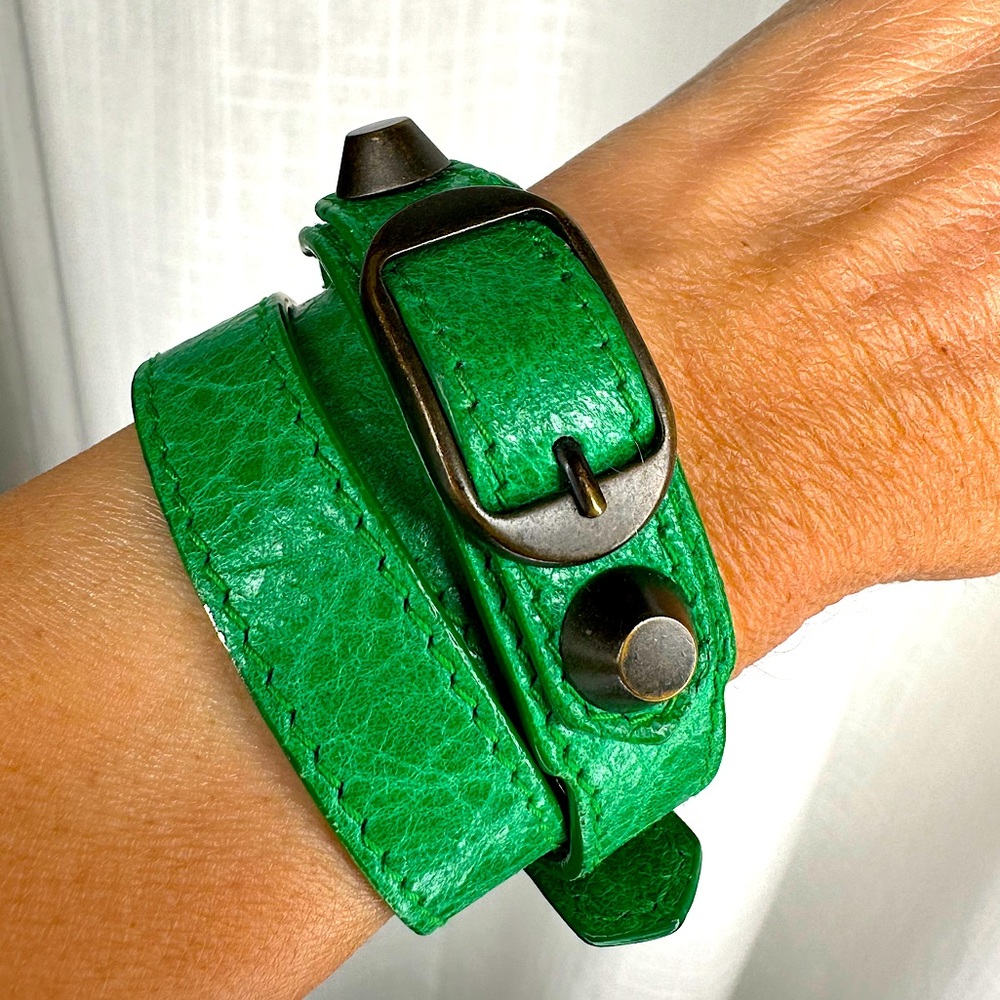 Balenciaga Triple Tour Wrap Bracelet. Too small for me. Perfect condition.